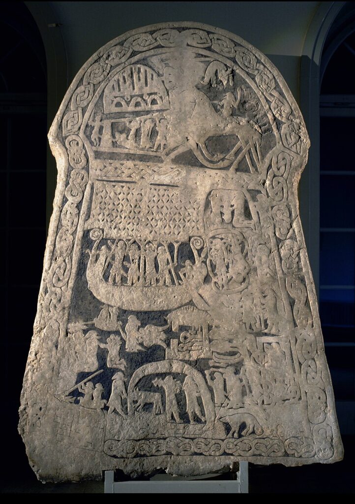  Ardre VIII Runestone, Gotland, Sweden, 8th century