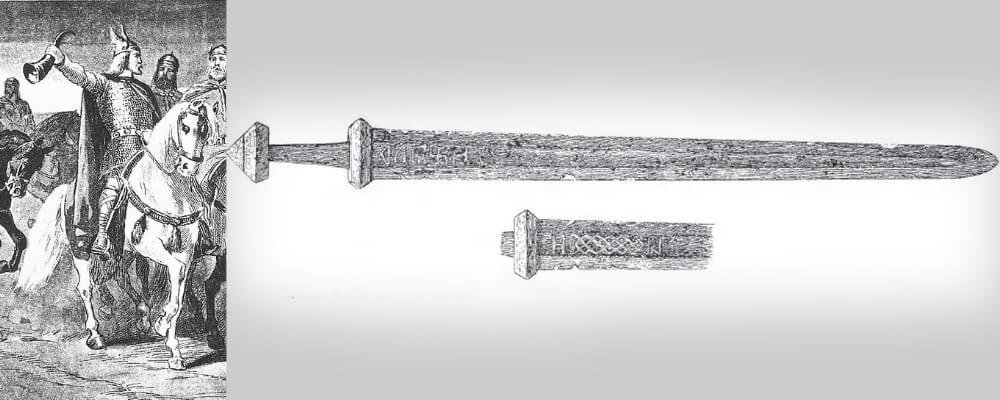 Skofnung was the sword of the legendary Danish king Hrolf Kraki 