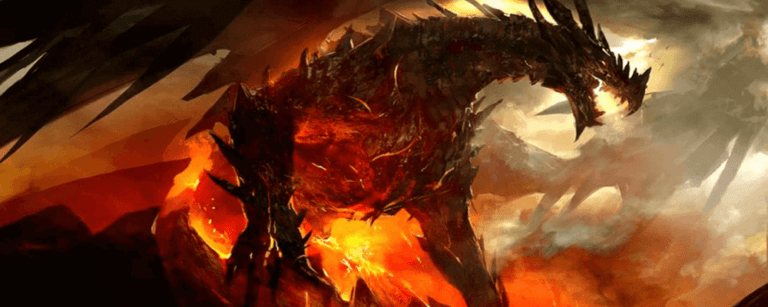 Fafnir Dragon | Fafnir Norse Mythology | Dragon Fafnir | VKNG