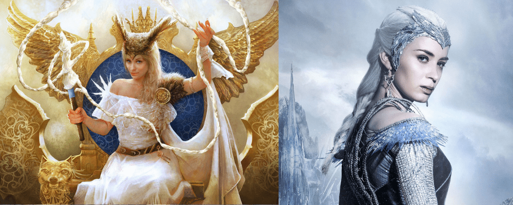 Frigg : Norse Goddess Odin s Wife Queen of Asgard