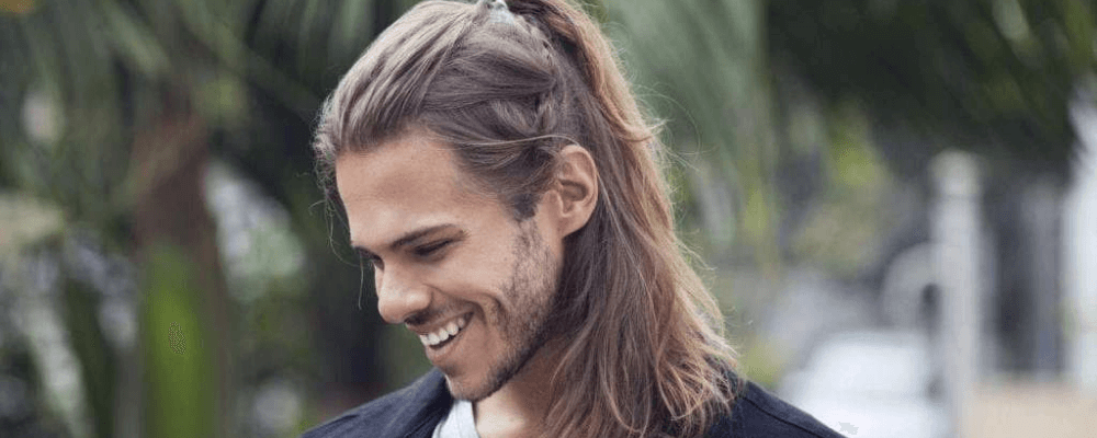 Vikings Men's Hair Tutorial - Ivar the Boneless Twist Style - YouTube