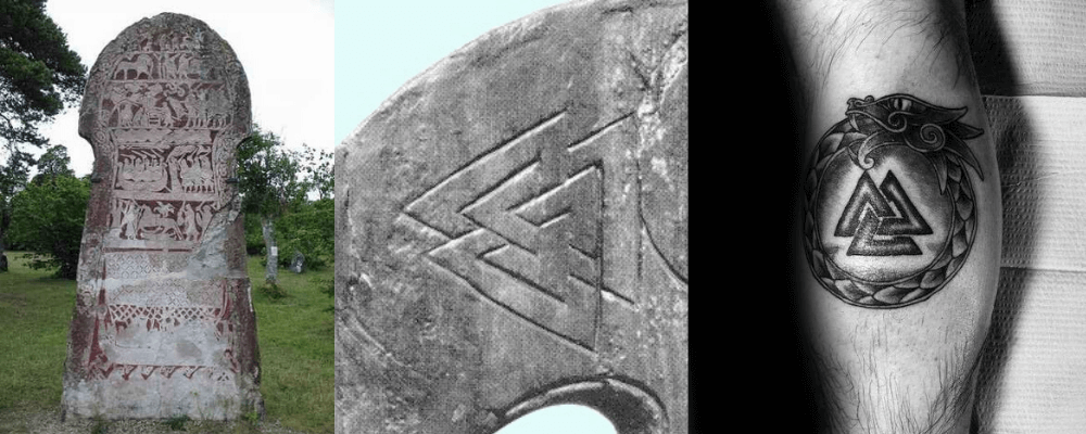 runestones valknut symbol