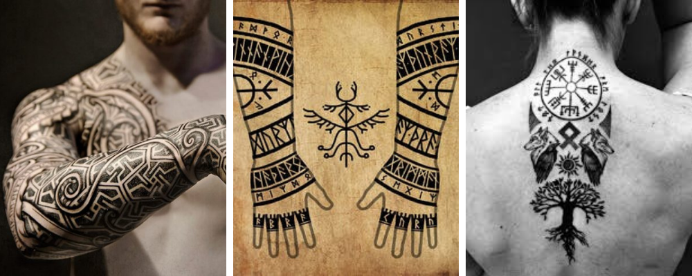 Viking Tattoo Art Board Prints for Sale | Redbubble