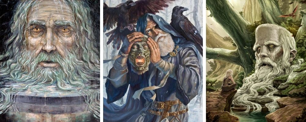 The Secrets of Odin - Norse Mythology God - Viking Style