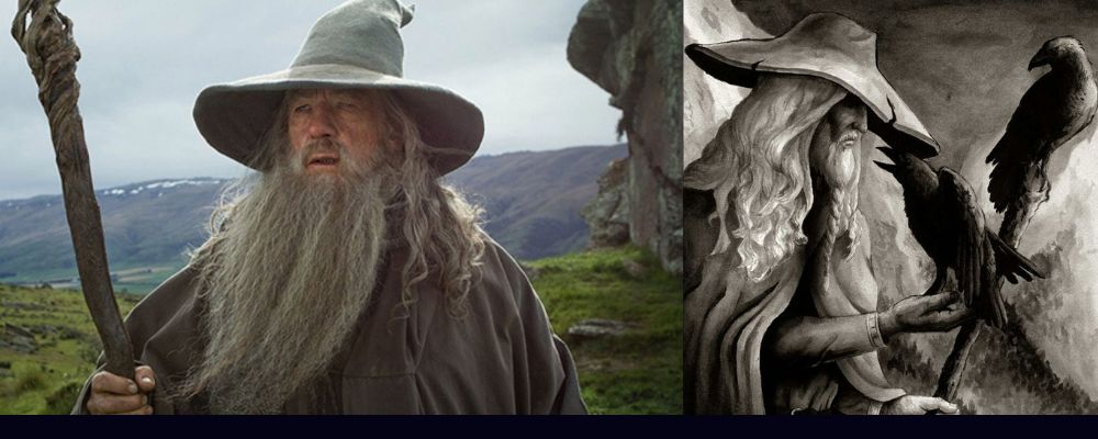 Gandalf and Odin