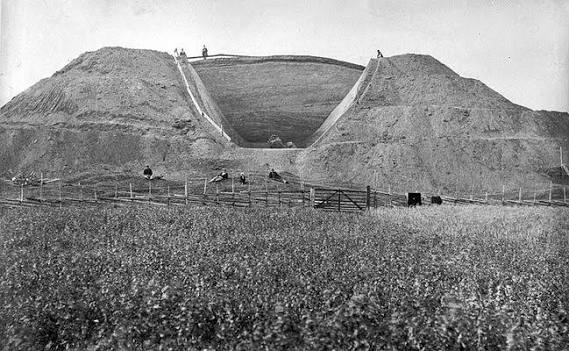 Royal burial mounds at Gamla Uppsala, Sweden