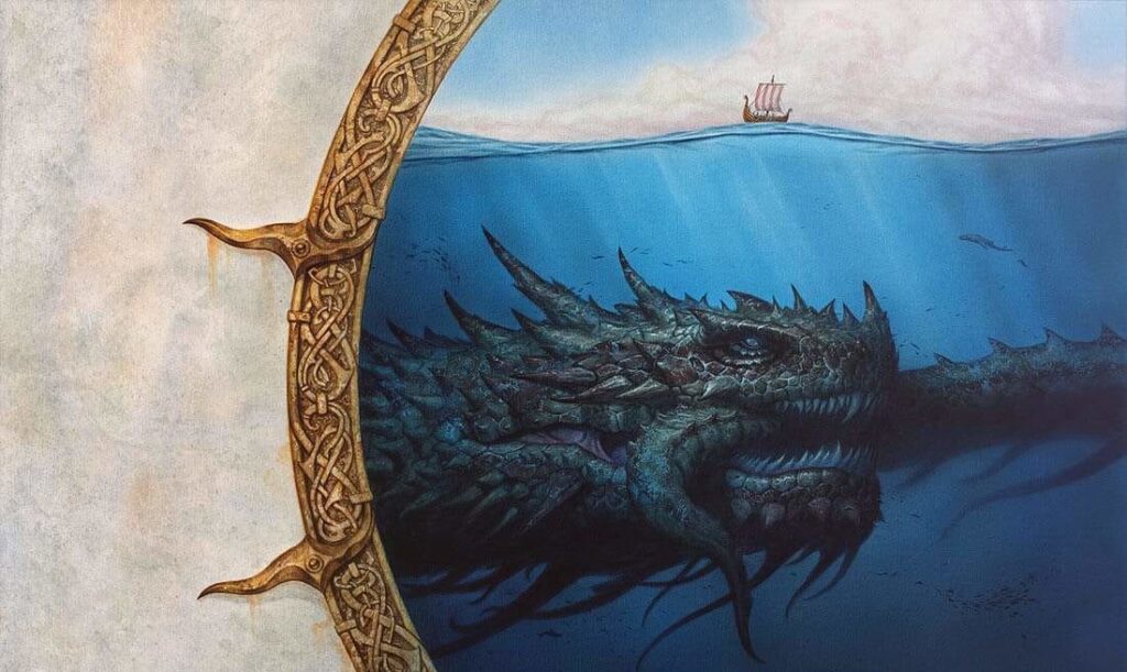 Jörmungandr, le serpent de Midgard