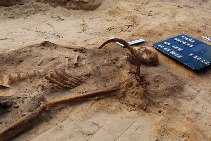 Revenant burial from Poland, c. 1600s