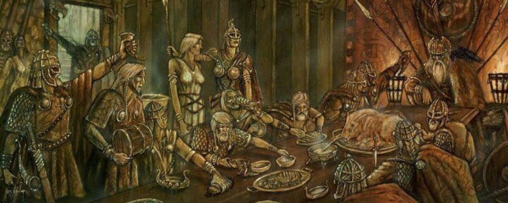 La culture du festin viking