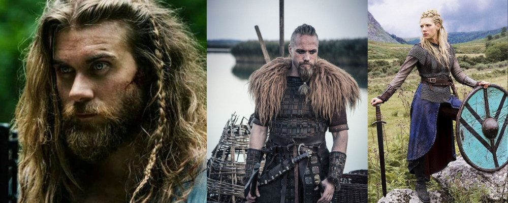Cheveux et barbe vikings