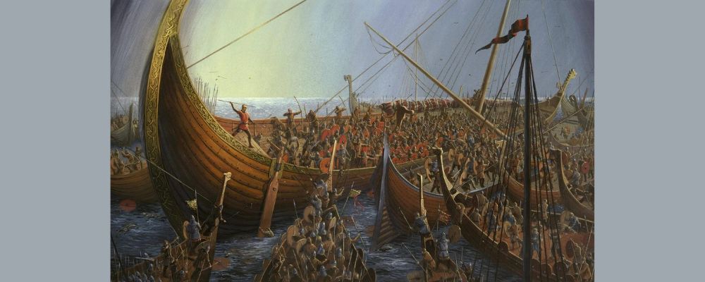 Letzte Seeschlacht von Olaf Tryggvason