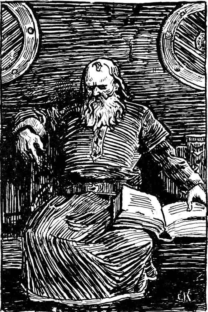 Snorre Sturluson, by Christian Krohg, 1899. Source: National Museum, Norway