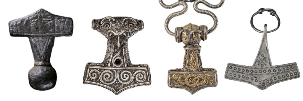 Les meilleurs exemples d'amulettes au marteau de Thor datant de l'époque des Vikings