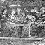 Lokasenna, by W.G. Collingwood, 1908