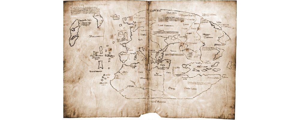 Die Vinland-Karte, die man für eine Kopie aus dem 15. Jahrhundert von einem Original aus dem 13. Jahrhundert hielt, erwies sich später als Fälschung aus dem 20. Jahrhundert.