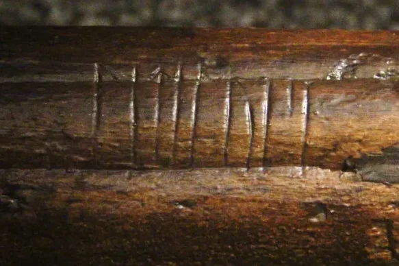 Runic inscription on the Oseberg Ship