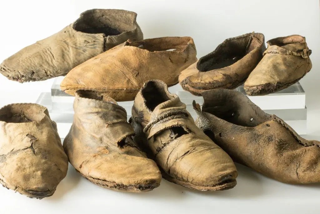 Chaussures en cuir de Viking York. Source : Jorvik Viking Center