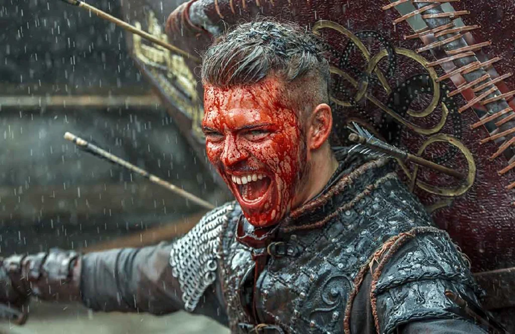 Ivar ensanglanté dans la bataille pour York, Vikings de History Channel