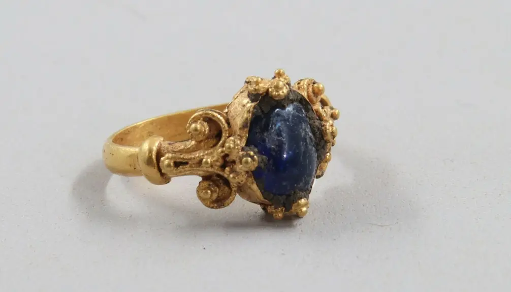 Bague en or découverte à Tonsberg