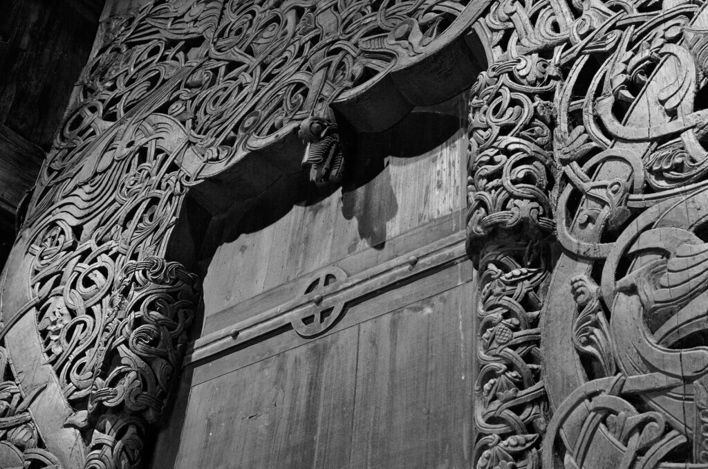 Portal from the Hedal Stave Church