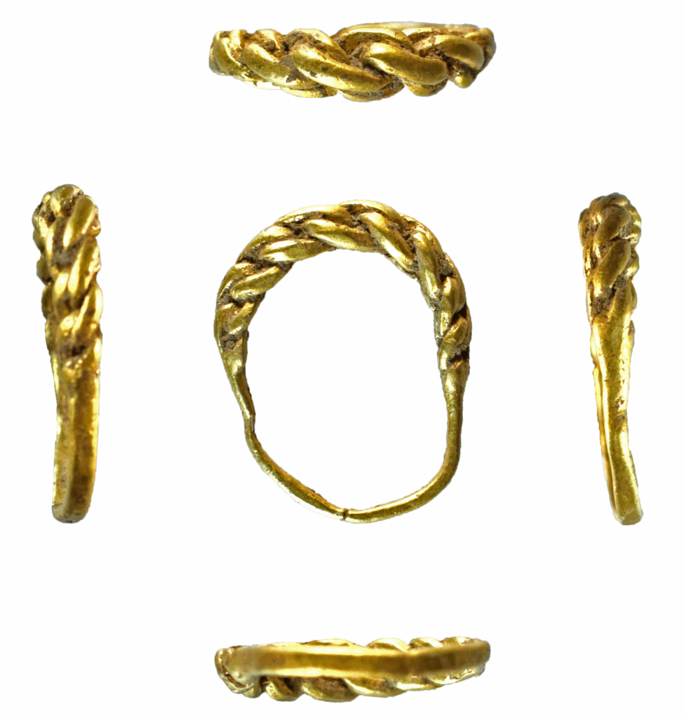 In Northampton wurde ein goldener Wikingerring entdeckt.