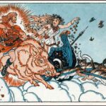 Freyr and Freyja, by Donn T. Crane, 1920