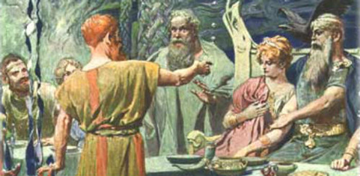 Lokasenna, by Carl Emil Doepler